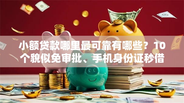 小额贷款哪里最可靠有哪些？10个貌似免审批、手机身份证秒借现金的软件合集