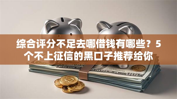 综合评分不足去哪借钱有哪些？5个不上征信的黑口子推荐给你
