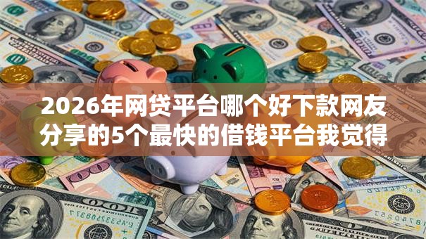 2026年网贷平台哪个好下款网友分享的5个最快的借钱平台我觉得不错！