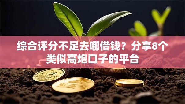 综合评分不足去哪借钱？分享8个类似高炮口子的平台