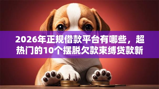 2026年正规借款平台有哪些，超热门的10个摆脱欠款束缚贷款新平台推荐