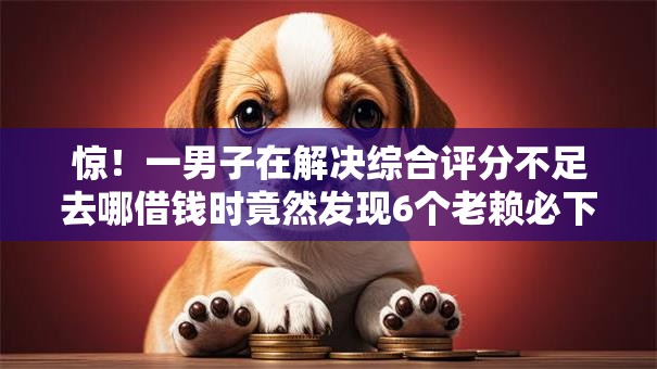 惊！一男子在解决综合评分不足去哪借钱时竟然发现6个老赖必下口子，事后分享了出来