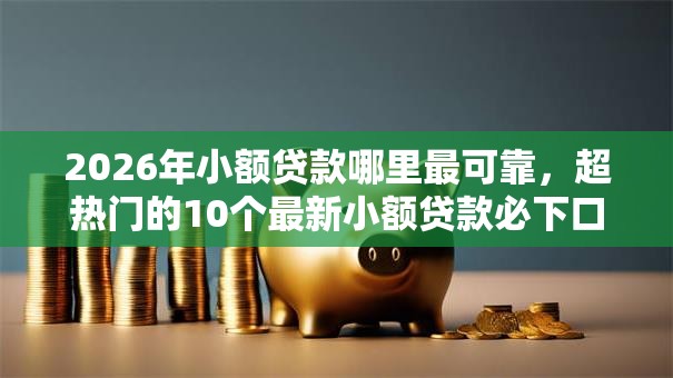 2026年小额贷款哪里最可靠，超热门的10个最新小额贷款必下口子推荐