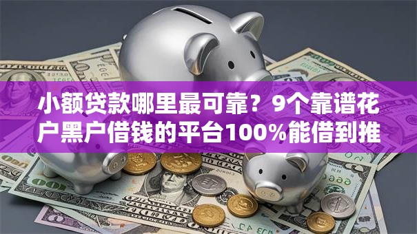 小额贷款哪里最可靠？9个靠谱花户黑户借钱的平台100%能借到推荐