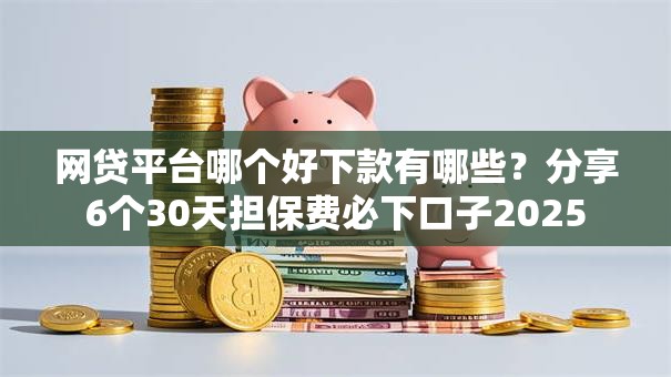 网贷平台哪个好下款有哪些？分享6个30天担保费必下口子2025