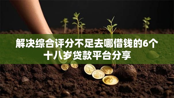 解决综合评分不足去哪借钱的6个十八岁贷款平台分享